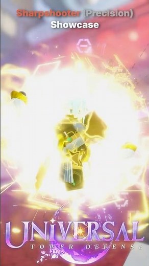 Sharpshooter (Precision) Gameplay & Range! | Universal Tower Defense