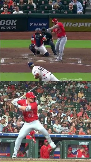 Mike Trout - High Fastball - Home Run - Angels