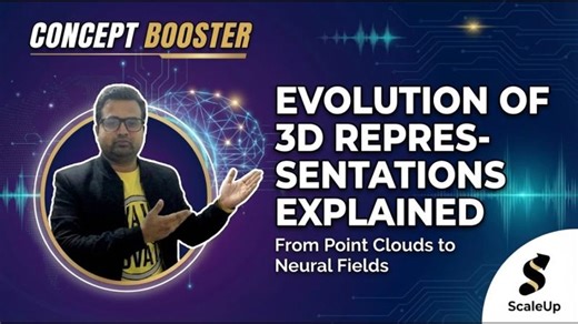 Evolution of 3D Representations Explained | From Point Clouds to Neural Fields | Nukul Gupta