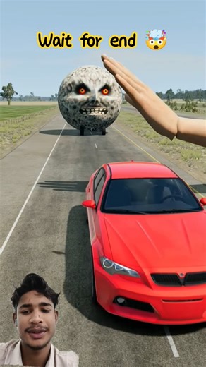 Big & Small Cars vs Giant Hand Slap - BeamNG.drive