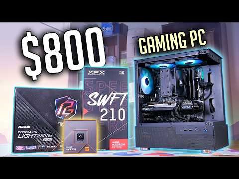 EPIC $800 Gaming PC Build Guide! (2024)