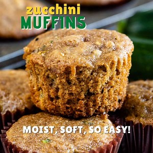 74K views · 753 reactions | These are SO EASY - my best zucchini bread recipe turned into muffins! https://www.crazyforcrust.com/best-zucchini-muffins-recipe/ | CrazyforCrust | Facebook