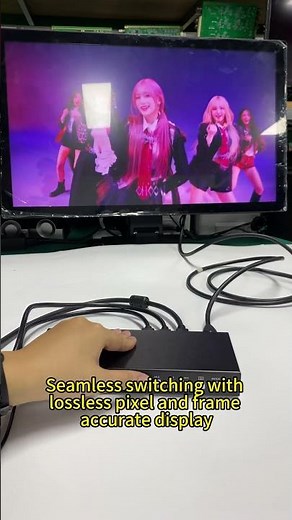 This high-performance 4-view splitter offers 4 HDMI inputs, 1 output, 8 split modes