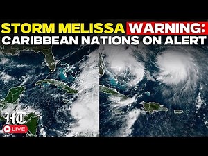 LIVE: Storm Melissa Approaches Caribbean Countries on High Alert | At least 4 dead | Cat 5 Hurricane