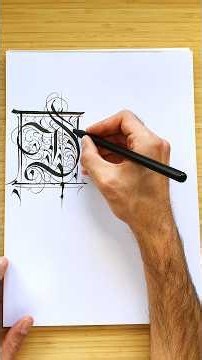 HOW MUCH CAN YOU FIT INTO ONE WORD? PART 2 #art #art #challenge #calligraphy #funny #creative