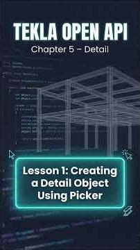TEKLLA OPEN API #teklaopenapi #teklastructures #teklaapi