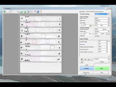 Using the Canon LIDE210 for imaging spray collectors
