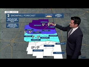 Ice and snow on Tuesday