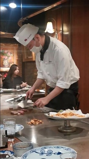 🔥 Authentic Kobe Beef Cooked by Master Chef at Steakland, Japan! 🇯🇵🥩 #food #japanesecuisine #travel