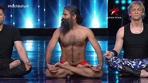 Baba Ramdev's signature move has reached the manch of #NachBaliye8! Let’s see how our judges fare. | StarPlus