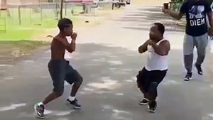 Crazy Fight Midget Vs Angry Kid