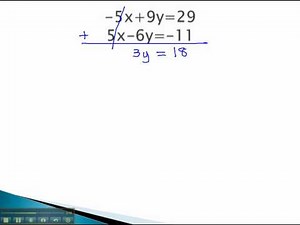 Systems of Equations - Addition