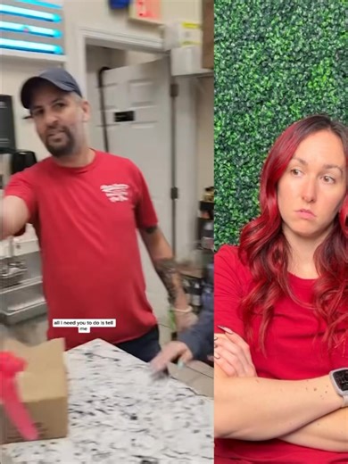 Customer denied service for not showing service dog papers This original video was produced by Network Media and Colleen Finazzo. | Lights Camera Reactions