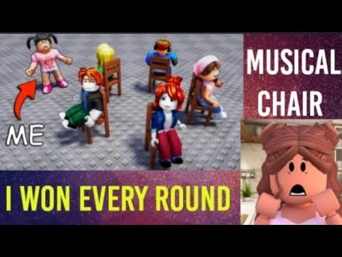 I won every round in Musical chair 🪑 in ROBLOX|| by gaming girl||please like and subscribe 🙏 #viral