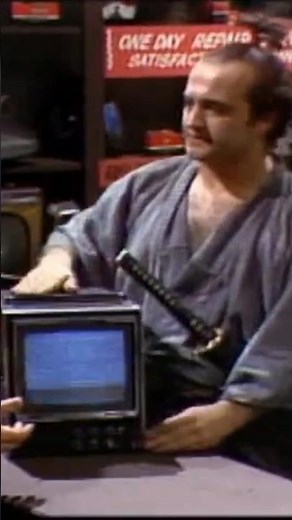 📺 John Belushi: Samurai TV Repairman 1975 #johnbelushi #snl #thebluesbrothers #comedylegends #tvshow