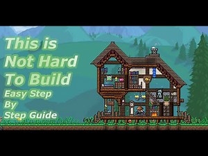 Terraria House Tutorial | How to Build SimpleHouse Terraria Starter House #terraria #gaming