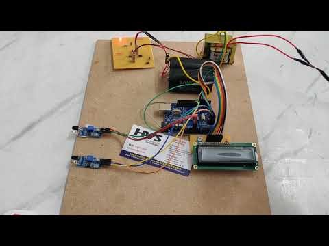 Arduino based car speed detector