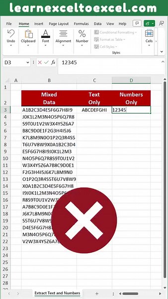 12K views · 80 reactions | Excel Pro Trick: Extract Text and Numbers from String in Excel with LET SEQUENCE MID Excel Functions #office #exceltutorials #exceltips #learnexcel #Excel #office365 #exceltricks #exceltraining #spreadsheet #excel365 #excelformula #exceltipsandtricks #officetips #tutorial #guide | Learn Excel to excel | Facebook
