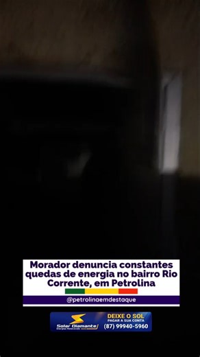 Petrolina em Destaque | Notícias - Anúncios - Eventos | Um morador do bairro Rio Corrente, em Petrolina, entrou em contato com a redação do Blog Petrolina em Destaque para denunciar as constantes... | Instagram