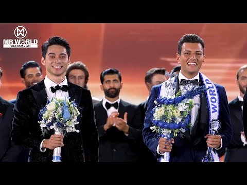 Mr World 2024 Crowning Moment | Announcement of Winners (HD)