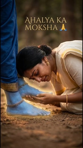 Patthar Bani Stri? 😱 Ramayan ki Asli Sach | Ahalya Story #Shorts