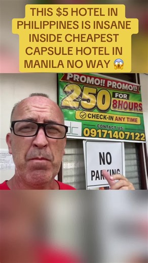 THIS $5 HOTEL IN PHILIPPINES IS INSANE INSIDE CHEAPEST CAPSULE HOTEL IN MANILA NO WAY 😱 #CapsuleHotel #CheapHotel #TravelPhilippines #SoloTravel #BrokeInPhilippines