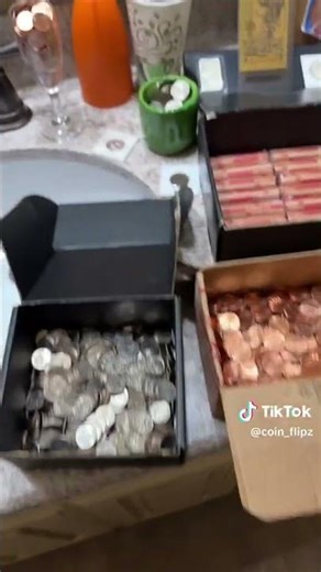 Flip 37 | Flipping A Quarter Everyday Until The Glass Overflows #coin #coinflip #money