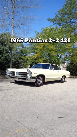 85K views · 3.8K reactions | 1965 Pontiac 2 + 2 421 CI V8 Tri-Power | My Car Story With Lou | Facebook