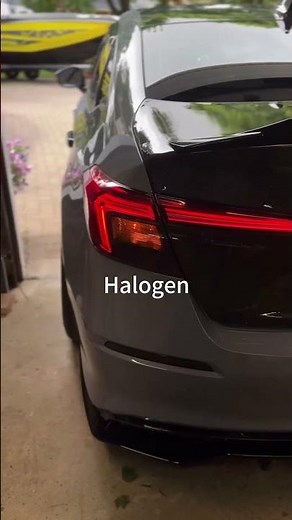 See the difference between LED and halogen!