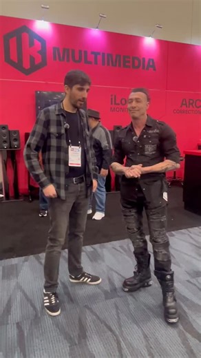 Hot take: pricey monitors won’t magically fix a bad room. David from @MixBusTv explains why — NAMM 2026 at the IK Multimedia booth. #nammshow #mixbustv #ikmultimedia | IK Multimedia