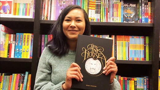 You know that feeling when you get a book for your kids but you really want it for yourself? That. Sasha has been enchanted by The Ink House by Rory Dobner, a tale of a mansion built on a magical pool of ink featuring illustrations to die for. Too beautiful for sticky kids' hands? You decide. The Ink House: https://bit.ly/2B4LaSM | Waterstones