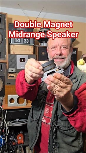 Double Magnet Speaker: 80s German Sound Revival!