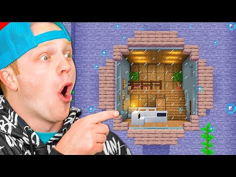 Building A Underwater House In 1 HOUR!