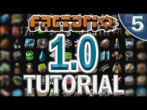 Tutorial Walk-Through - Part 5: Abandoned Rail Base | FACTORIO 1.0