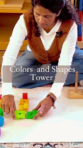 3.9K views | Sorting Colors and Shapes lesson with this Montessori work. If you would like to see the full lesson please follow us on YouTube :) | Anna Marie Montessori | Facebook