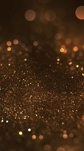 Animated Bokeh Gold Dust Particles 📹✨📽️ - no sound - for intro - dark cinematic video ❣️ #wallpapervideo #introvideo #animations #gold #bokehvideo