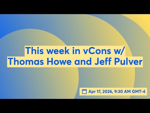 This week in vCons w/ Thomas Howe and Jeff Pulver