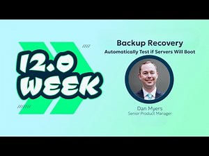Backup Recovery: Automatically Test If Servers Will Boot