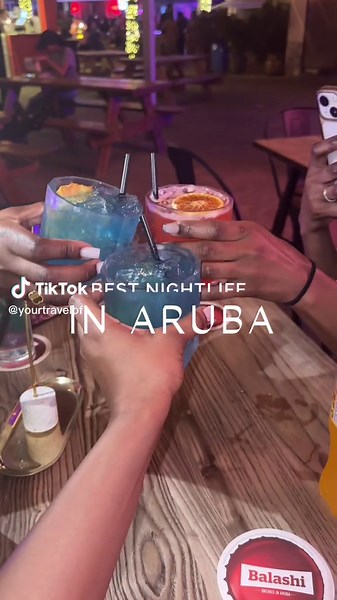 Every night is a party in Aruba! Here are my top nightlife recommendations 🧚🏾 #aruba #arubanightlife #arubatravel #yourtravelbf