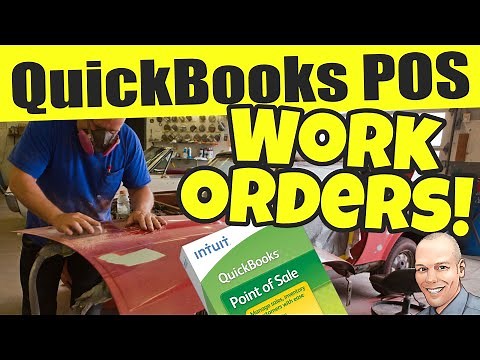 QuickBooks POS Work Orders - QuickBooks Point of Sale Customer Orders - Work Order How-To Video