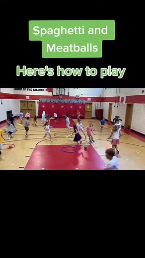 Spaghetti and Meatballs PE Game for Kids