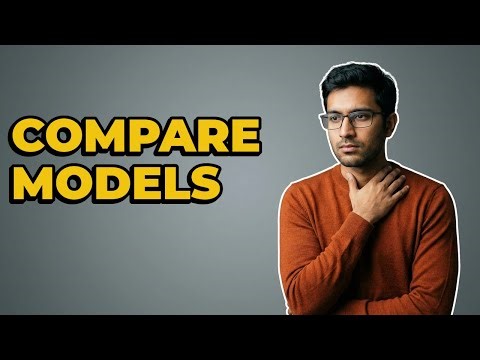 How is hypothesis testing applied to model comparison?
