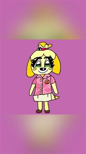 Animal Crossing Kawaii Isabelle [speedpaint] #dontletthisflop #animalcrossing #artist #chibi #art