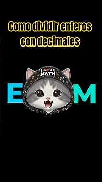 Como dividir enteros con decimales