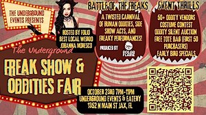 The Underground Freak Show and Oddities Fair