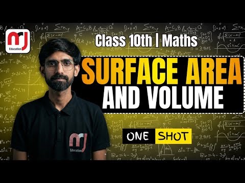 Std 10 | Maths | Ch 12 | Surface Area and Volume | One Shot Revision | Karan Sir