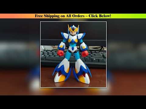 Rockman KP701 X Fifth Form Falcon Armor Model Kit Action Figures Desktop Ornament Doll Mega Man Boy