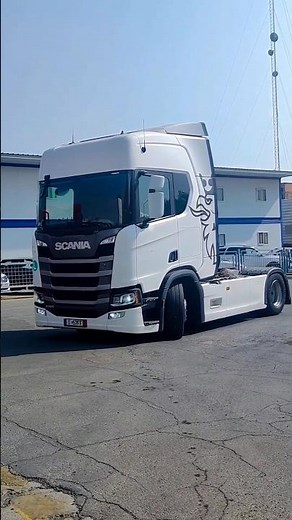 Scania R500 is built to dominate the road with style and strength.#Scania #R500 #TruckLife