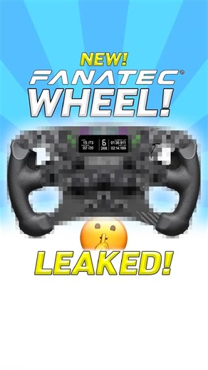 Fanatec's NEW Formula Steering Wheel Leaked! 😳
