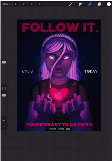 Creating a Fun Propaganda Poster with Procreate